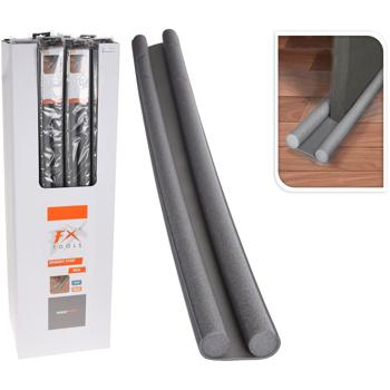 Preview: set di 4 guarnizioni di fondo per porte, grigie, per porte con spessore fino a 3,5 cm e larghezza di 98 cm