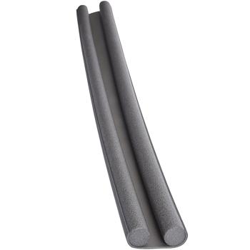 Preview: set di 4 guarnizioni di fondo per porte, grigie, per porte con spessore fino a 3,5 cm e larghezza di 98 cm