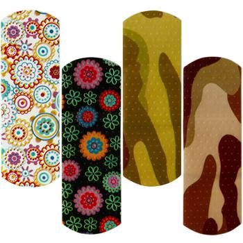 Preview: Children‘s plaster set, 20 pcs, 4 bright colors and patterns, sterile, 5,6 x 1,9 cm Preview: Children‘s plaster set, 20 pcs, 4 bright colors and patterns, sterile, 5,6 x 1,9 cm