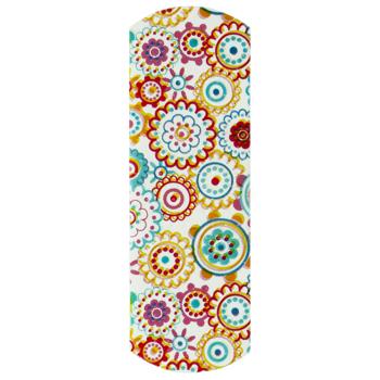 Preview: Kinderpflasterset 40-tlg - Bunte Farben & Muster für Kinderhaut - Steril einzeln verpackt - 5,6 x 1,9 cm Pflaster aus Polyethylen