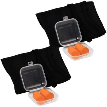 set of 2 travel sleep set, sleep set, sleep mask with earplugs