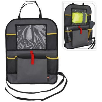 Preview: 2er-Set Autositz Organizer und Rückenlehneschutz mit viel Stauraum