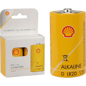 Preview: lot de 4 piles alcalines Mono 1,5V type D, Shell