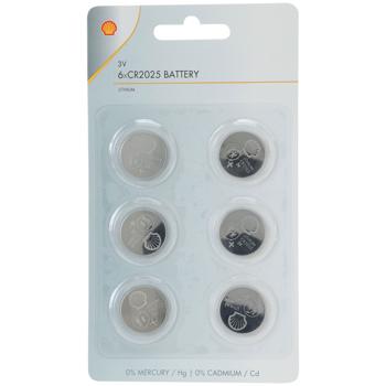 Preview: set of 12 Lithium button cells CR2025, 3 Volt, Shell