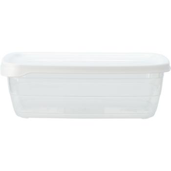 Preview: 11-piece set of storage containers with lids, transparent, 250, 300, 500, 600, 1200, 6000 ml