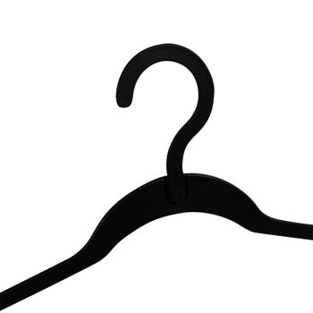 Preview: Cintre Multiple Pantalons - Gain de Place, 4 Barrettes, Léger, Robuste, Plastique Recyclé - 44x33x1cm - Idéal Armoire, Cravates, Écharpes, Serviettes