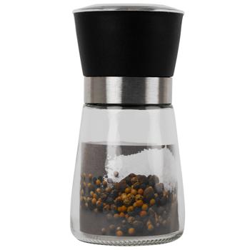 Preview: set of 2 spice mill with ceramic grinder, salt and pepper mill, 13 cm