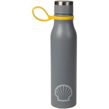 Preview: set of 4 vacuum flasks made of food-safe stainless steel, 500 ml, for work and leisure, keeps hot or cold for 6 hours, carrying ring