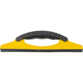 Preview: Kit Nettoyage Voiture - Raclette à Vitres Ergonomique 307x110 mm - Peau de Chamois 400x400 mm - Nettoyage Doux, Sans Traces ni Rayures - Polypropylène