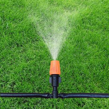 Preview: Plant watering system, 46-piece, with hose 2x 20m, individually adjustable, for watering beds, hedges and lawns, complete set 