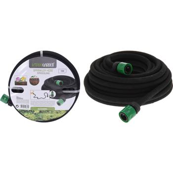 Preview: set of 2 15m irrigation hoses Drip hose with quick coupling: For economical & targeted irrigation - durable for flower beds and hedges