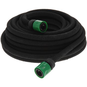 Preview: set of 2 15m irrigation hoses Drip hose with quick coupling: For economical & targeted irrigation - durable for flower beds and hedges