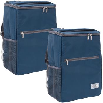 Preview: 2er-Set Kühlrucksack, Nylongewebe, wasserabweisend, 20 l