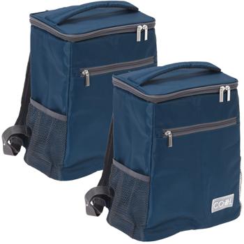 Preview: 2er-Set Kühlrucksack, Nylongewebe, wasserabweisend, 10 l, hält Lebensmittel & Getränke stundenlang kühl, ideal für Picknick, Camping & Festivals Preview: 2er-Set Kühlrucksack, Nylongewebe, wasserabweisend, 10 l, hält Lebensmittel & Getränke stundenlang kühl, ideal für Picknick, Camping & Festivals