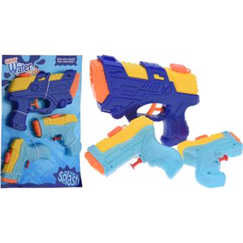 Preview: set of 3 water pistols in futuristic design