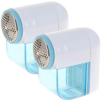 Preview: Set of 2 lint removers with batteries and collection container