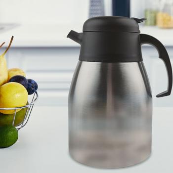 Preview: set of 2 double-walled vacuum jugs, stainless steel, 1.5 l
