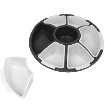 Preview: Ciotola da portata con 6 scomparti e coperchio, Ø 33 cm