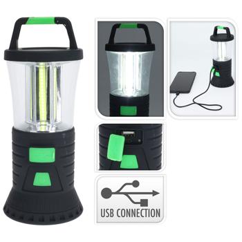 Preview: 2er-Set COB-LED Camping Laterne, 400 lm