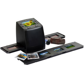 Preview: Scanner Portable Diapositives Négatifs - Numérisation Photos Anciennes sans PC - Capteur CMOS 5MP - Carte SD 32Go - JPEG