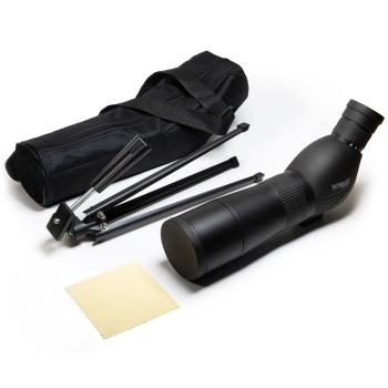 Preview: Travel spotting scope - 20–60x zoom for hunting, wildlife observation & sports - Tabletop tripod, 60 mm objective, suitable for eyeglass wearers - 840 g, 33x15x7 cm