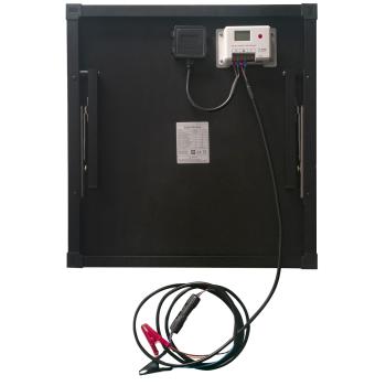 Preview: Powerful 50W solar panel: monocrystalline cells, USB charge controller 10A - mobile energy for ultimate independence & maximum performance