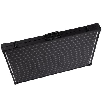 Preview: Panneau solaire pliable, 18 V et 100 watts à haut rendement, cellules solaires monocristallines, incl. régulateur de charge, 2 ports USB, recharge des stations électriques portables et batteries 12/24 V
