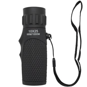 Preview: Jumelle Monoculaire Extralégère - Grossissement 10x, Idéale Randonnée & Observation Nature - Étui, Dragonne - Ø3.5x109cm, 82g