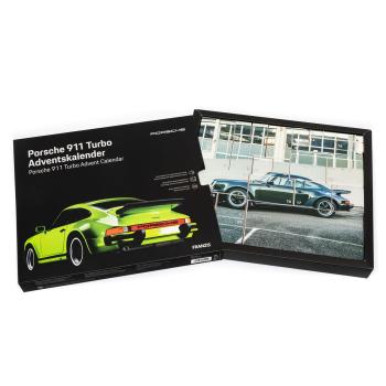 Preview: Advent calendar, model car Porsche 911 Turbo, scale 1:43, with sound module