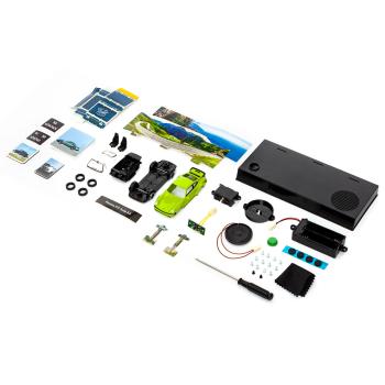 Preview: Advent calendar, model car Porsche 911 Turbo, scale 1:43, with sound module