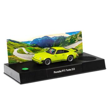 Advent calendar, model car Porsche 911 Turbo, scale 1:43, with sound module