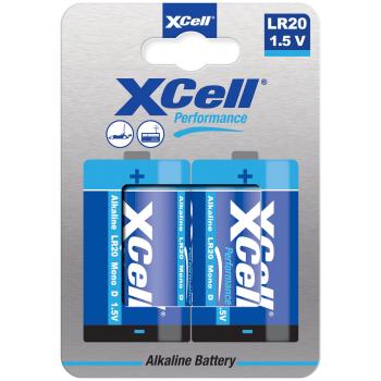 Preview: set di 4 batterie a lunga durata di tipo D (mono), LR20, alcaline ad alte prestazioni, 1,5 V, ideali per torce, radio, sveglie, computer, casa intelligente