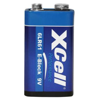 Preview: Piles Alcalines 9V 6LR61 - Lot de 2 Piles Haute Performance Longue Durée de Vie - Tension Stable - Idéales por Télécommandes