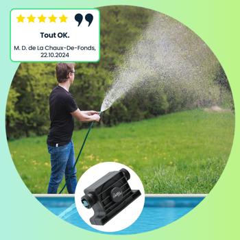 Preview: Kit 2 Pompes pour Perceuse - Transfert & Pompage d‘Eau Rapide, jusqu‘à 1200 L/h - Installation Facile, Pour Jardin, Aquarium & Piscine