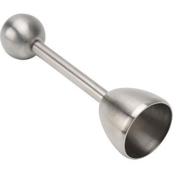 Preview: Toqueur à œuf en acier inoxydable – coupe-œuf pratique pour œufs durs et œufs à la coque – cassure propre – passe au lave-vaisselle