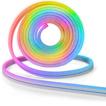 Preview: WLAN-LED-Streifen 5m – RGB & DreamColor, 2700K, 60 LEDs/m – App-steuerbar, dimmbar & vielseitig einsetzbar – für stimmungsvolle Beleuchtung 