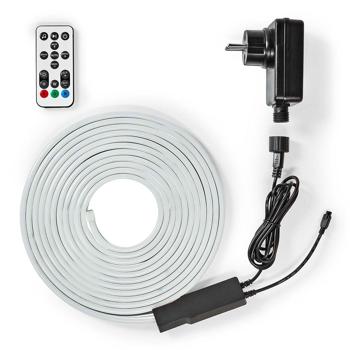 Preview: WLAN-LED-Streifen 5m – RGB & DreamColor, 2700K, 60 LEDs/m – App-steuerbar, dimmbar & vielseitig einsetzbar – für stimmungsvolle Beleuchtung 
