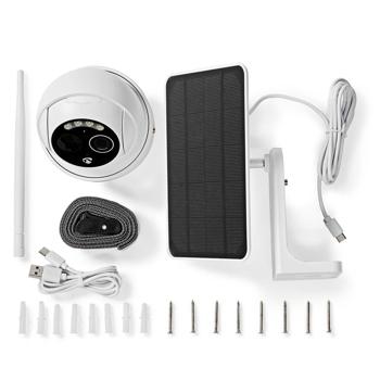 Preview: Caméra IP Full HD Solaire sans Fil Extérieur - Vision Nocturne Couleur 10m - Détection Mouvement IA, Audio Bidirectionnel, Wi-Fi, IP65