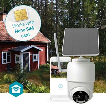 Preview: 4G solar surveillance camera with pan function – wireless outdoor camera Full HD, color night vision, motion detector & alarm, IP65 Preview: 4G solar surveillance camera with pan function – wireless outdoor camera Full HD, color night vision, motion detector & alarm, IP65