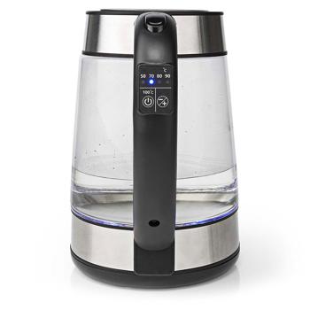 High-quality glass kettle, 360° swivel base, liters, 2200