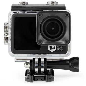 Preview: 4K Dual-Screen Action Cam: Ultra HD, 30fps, 16MP, Wi-Fi, 30m wasserdicht & App-Steuerung. Gestochen scharfe Aufnahmen für jedes Abenteuer