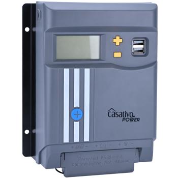 Preview: Regolatore di carica solare MPPT per batterie da 12 e 24 V, 30 A, display LCD, 2 porte USB, protezione da sovratensione, regolatore di carica solare moduli/pannelli solari Preview: Regolatore di carica solare MPPT per batterie da 12 e 24 V, 30 A, display LCD, 2 porte USB, protezione da sovratensione, regolatore di carica solare moduli/pannelli solari