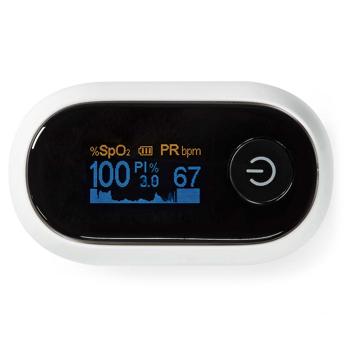 Preview: Oxymètre de pouls SmartLife Haute Précision - Mesure SpO2, Pouls, Indice Perfusion - Bluetooth, Écran HD-OLED - App Android/iOS