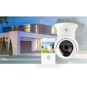 Preview: Smarte WLAN Überwachungskamera Outdoor (Full HD) mit PIR-Sensor, Nachtsicht & App – IP65 wetterfest – Volle Kontrolle & Sicherheit