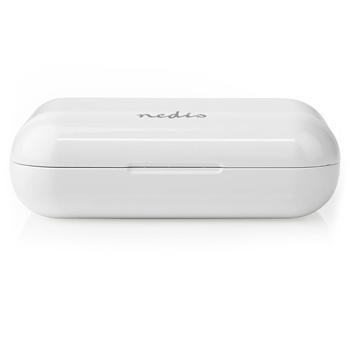 Preview: Kabellose Bluetooth 5.0 In-Ear Kopfhörer Weiss - Touch- & Sprachsteuerung (Siri/Google Assistant) - 2.5h Akku + Ladeetui für 4 Aufladungen