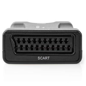 Preview: HDMI to SCART converter (Full HD): 720p/1080p switch, USB operation - Connects modern technology with retro TVs