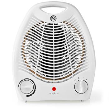 Preview: Termoventilatore, portatile, bianco, 2 impostazioni di calore + funzione ventilatore, 1000 / 2000 W