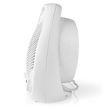 Preview: Termoventilatore, portatile, bianco, 2 impostazioni di calore + funzione ventilatore, 1000 / 2000 W