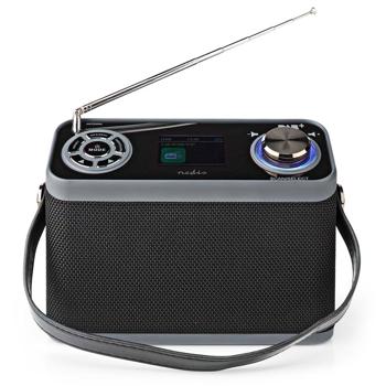 Preview: Radio Numérique DAB+/FM Design - Bluetooth USB Batterie Portable - Écran Couleur TFT 2.4
