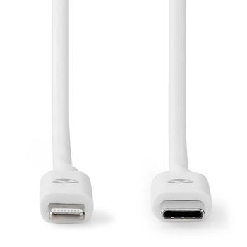 Preview: iPhone charging cable, Lightning cable, USB-C, Apple MFi certified, 1 m, white ideal for Iphone 6, 7, 8, 9, X, XS, 11, 12, 13, 14, Pro / Max Preview: iPhone charging cable, Lightning cable, USB-C, Apple MFi certified, 1 m, white ideal for Iphone 6, 7, 8, 9, X, XS, 11, 12, 13, 14, Pro / Max